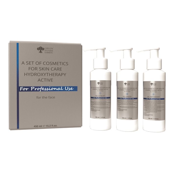 Kit de soins cosmétiques pour la peau Hydroxythérapie Active, 450 ml