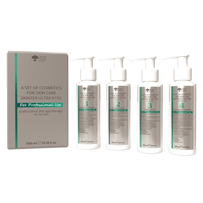Kit de soins cosmétiques pour la peau Skinter ULTRA K102, 1000 ml