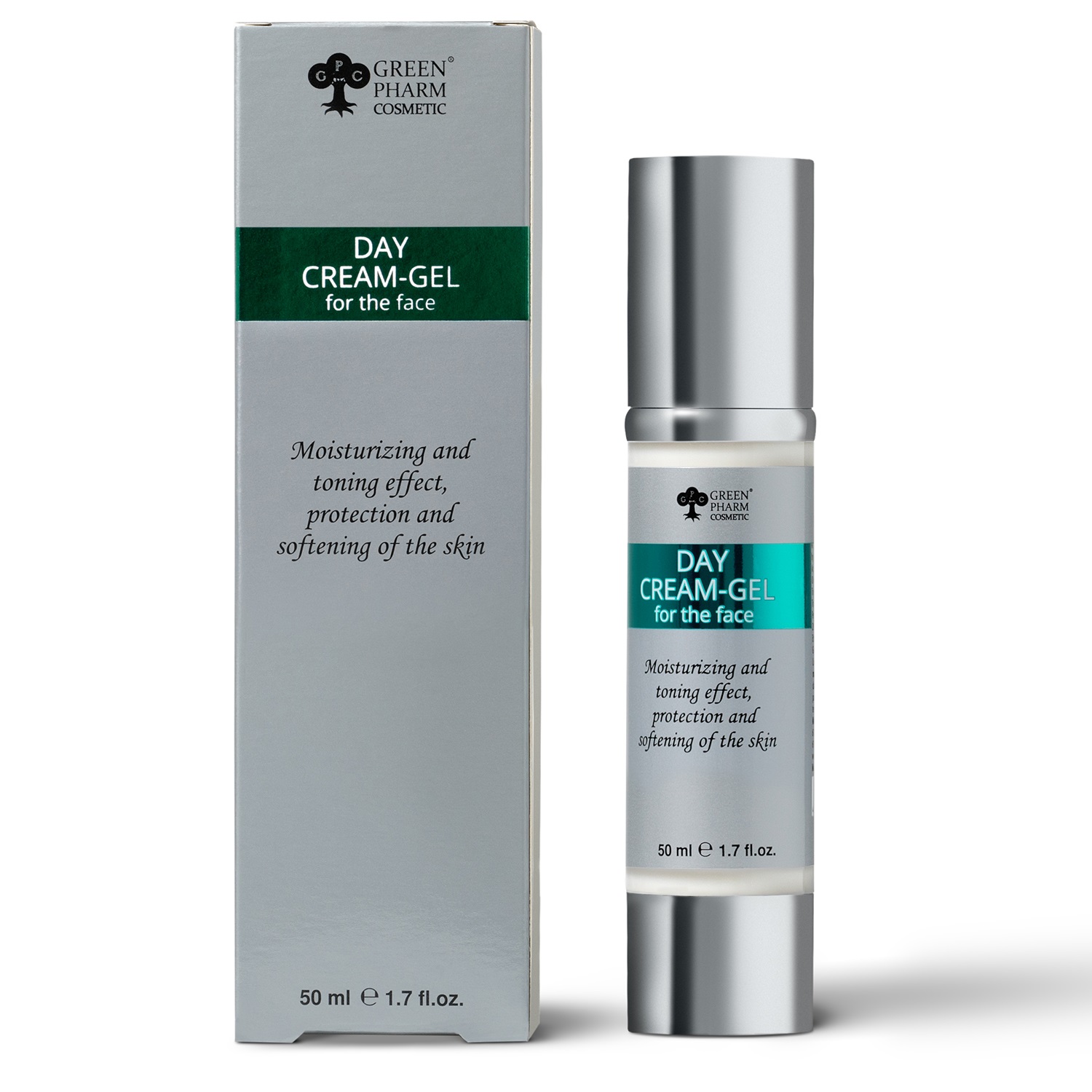 Crème-gel de jour pour le visage, 50 ml