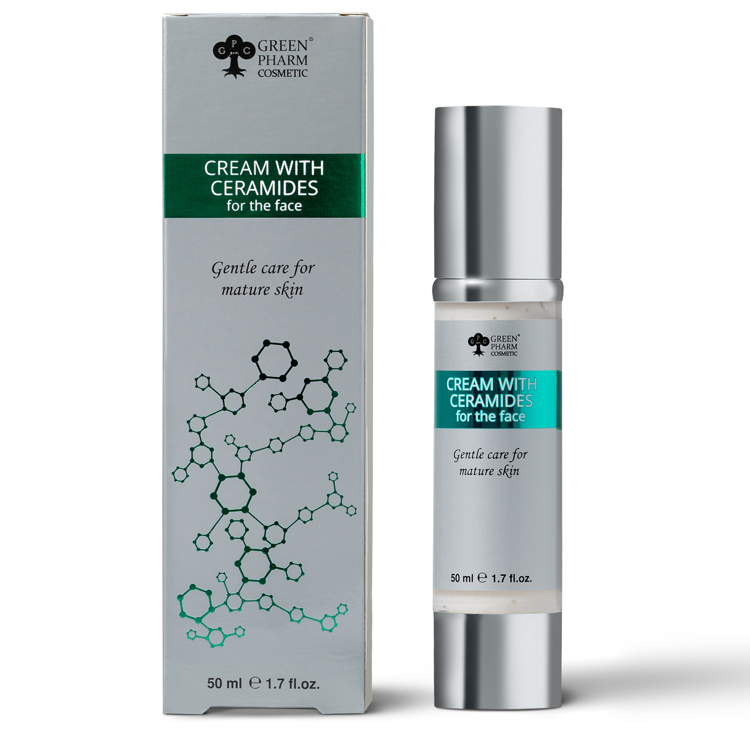 Crème aux céramides pour le visage, 50 ml