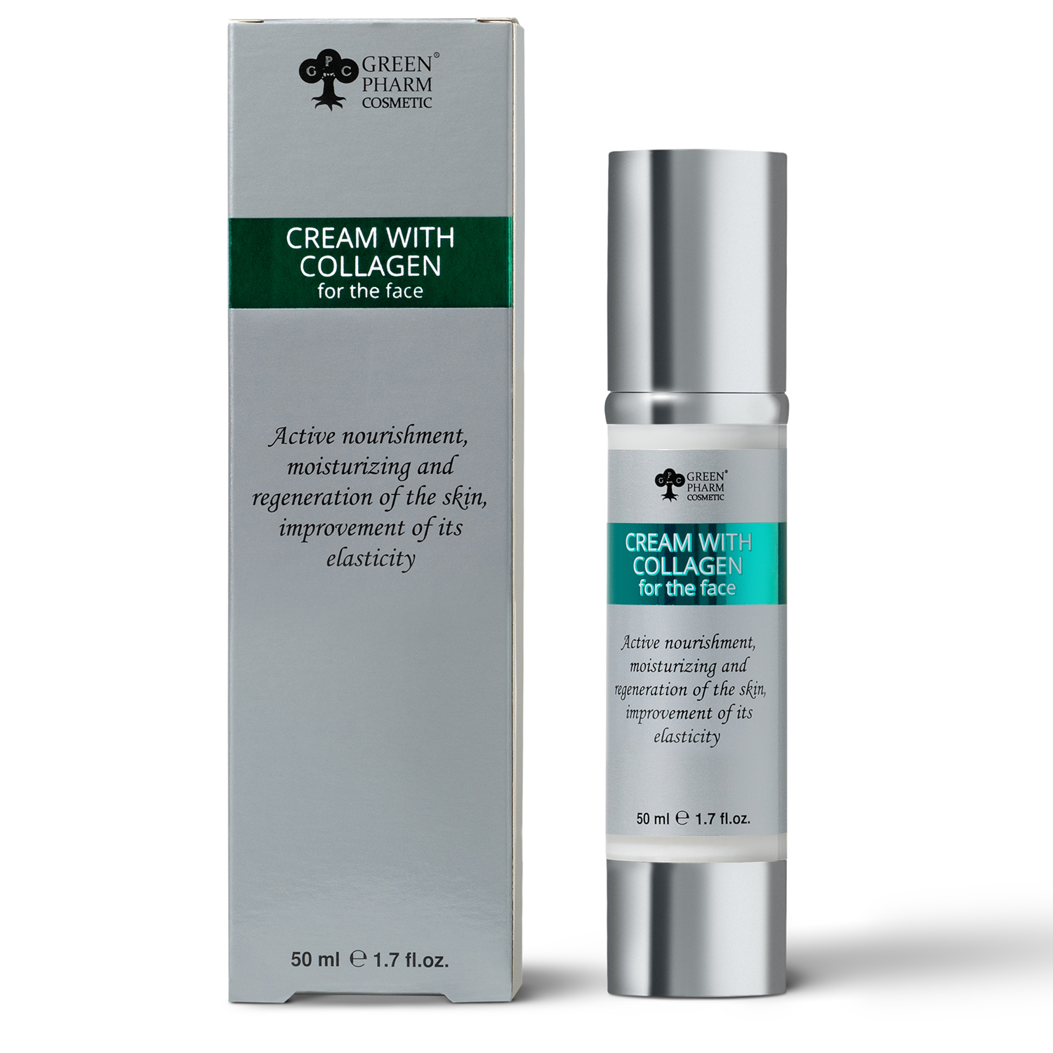 Crème au collagène pour le visage, 50 ml