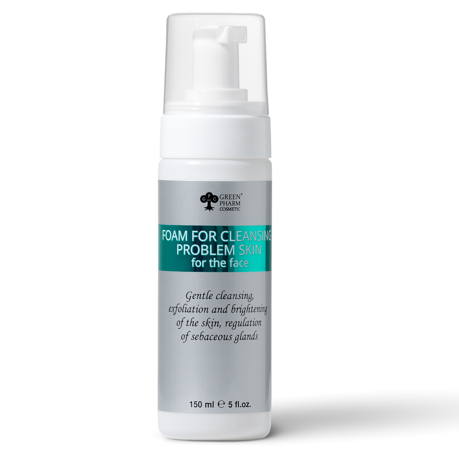 Mousse pour le lavage pour les peaux à problèmes pour le visage, 150 ml