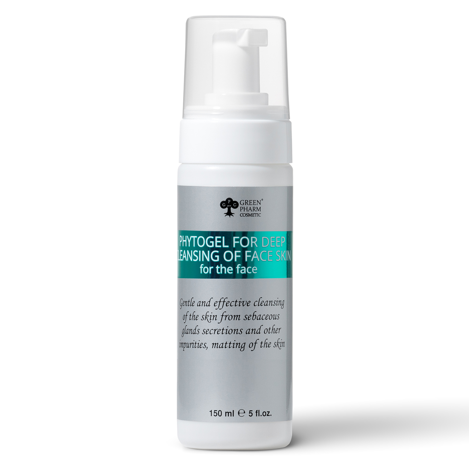 Phytogel pour nettoyage en profondeur de la peau du visage pour le visage, 150 ml