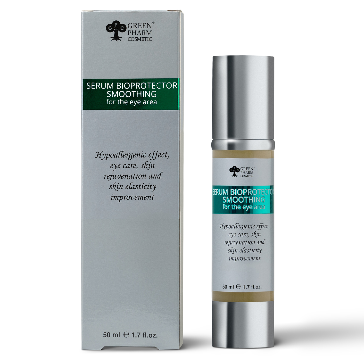 Sérum-bioprotécteur lissant pour le contour des yeux, 50 ml