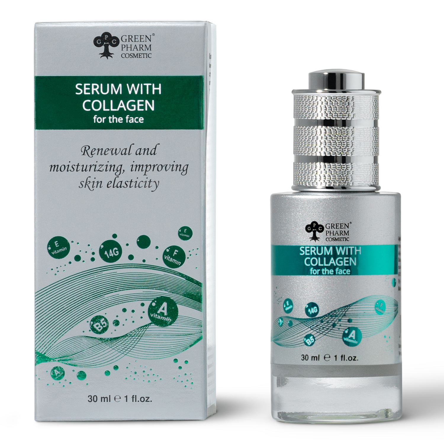Sérum au collagène pour le visage, 30 ml