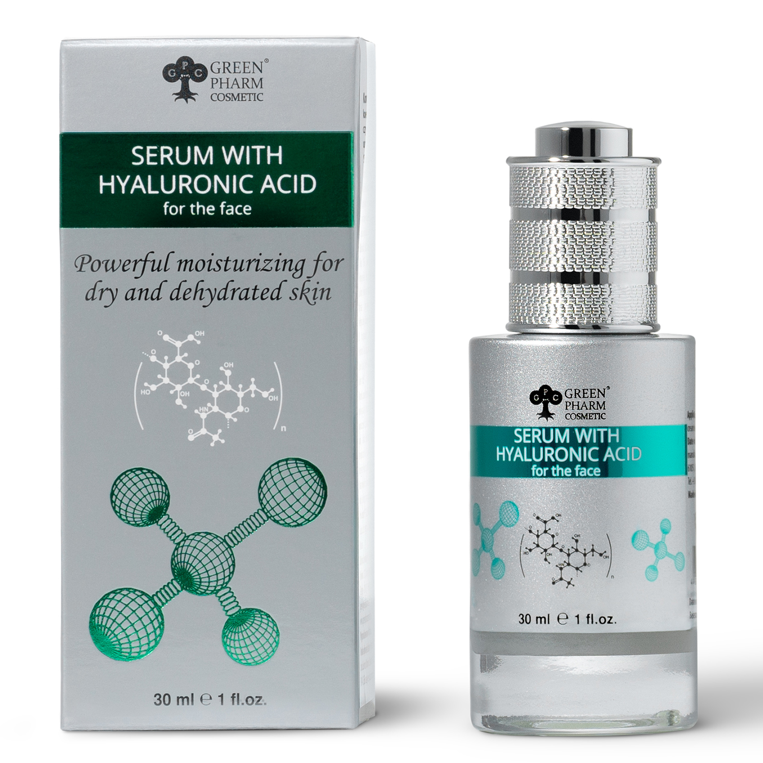 Sérum à l’acide hyaluronique pour le visage, 30 ml